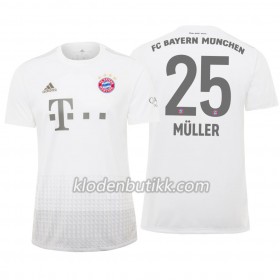 FC Bayern München Thomas Muller 25 Borte Fotballdrakt 2019-2020 Kortermet